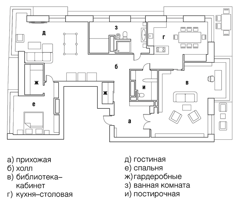 Светлая квартира с отличным видом из окон