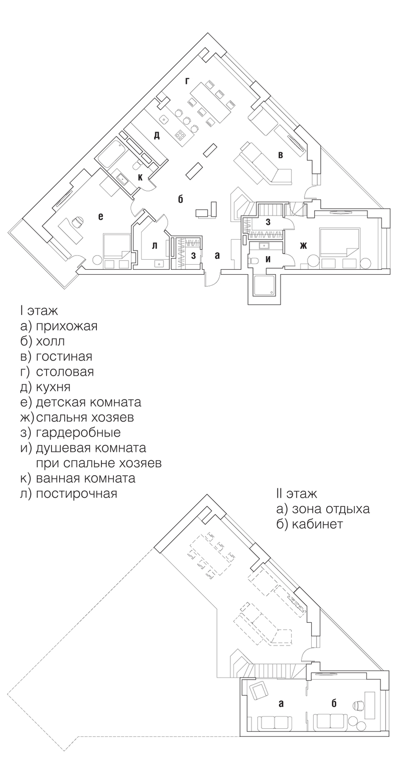 Пентхаус в современном стиле на берегу Оби