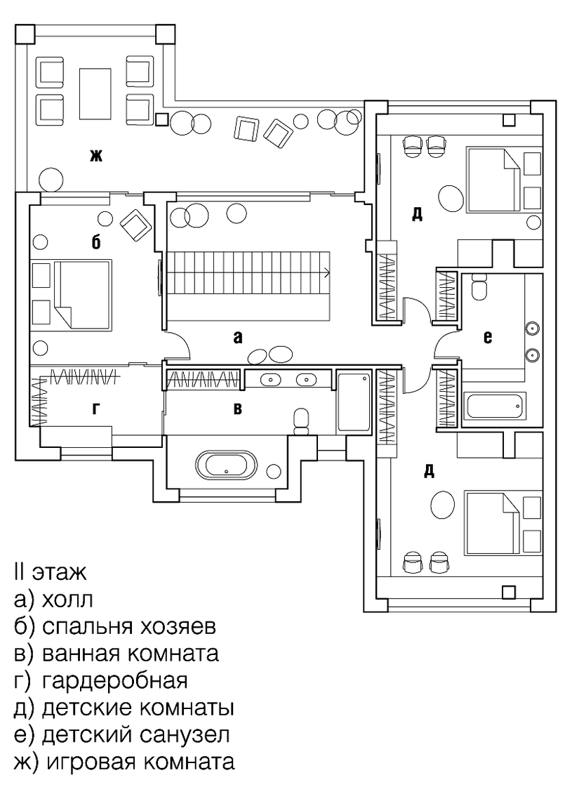 Уединенный дом в Сочи с «тактильным» интерьером