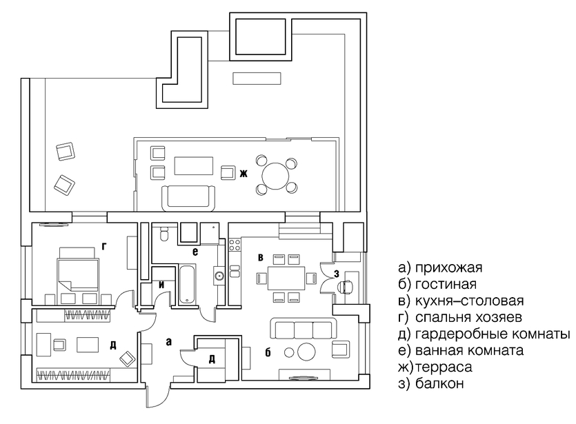 Французский акцент: московская квартира с парижским настроением