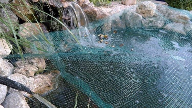 сетка от листьев для водоемов